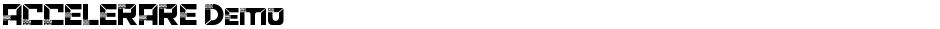 ACCELERARE DemoDemo