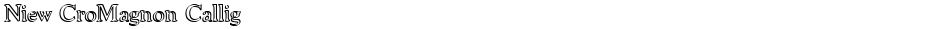 Niew CroMagnon CalligDemo