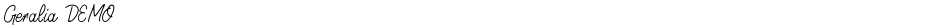 Geralia  DEMODemo