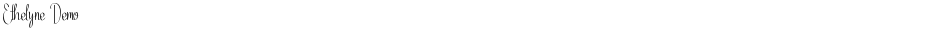Ethelyne DemoDemo