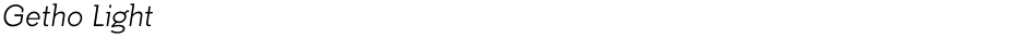 Getho LightDemo