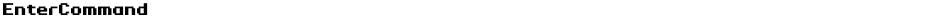 EnterCommandDemo