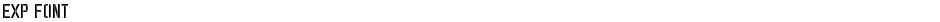 EXP FONTDemo