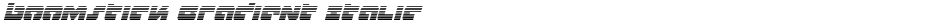 Boomstick Gradient ItalicDemo