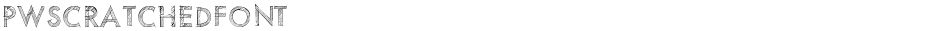 PWScratchedfontDemo