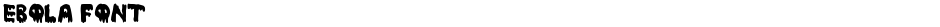 Ebola FontDemo