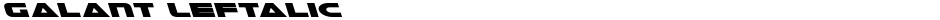 Galant LeftalicDemo