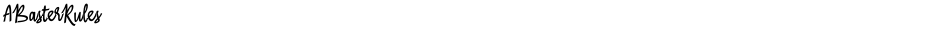 ABasterRulesDemo