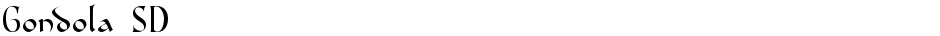 Gondola SDDemo