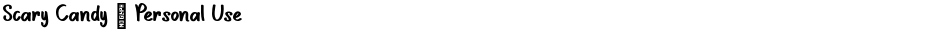 Scary Candy - Personal UseDemo