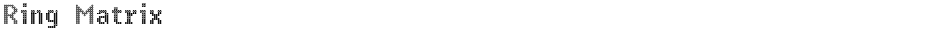 Ring MatrixDemo