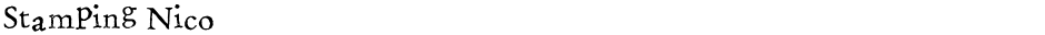 Stamping NicoDemo