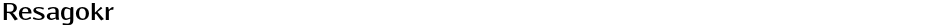 ResagokrDemo