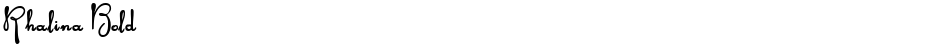 Rhalina BoldDemo