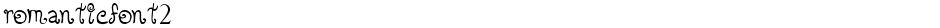 romanticfont2Demo