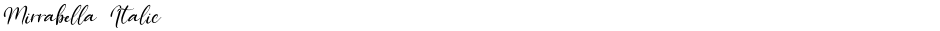Mirrabella  ItalicDemo