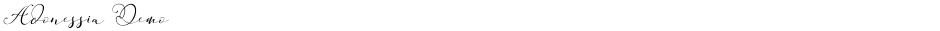 Adonessia DemoDemo