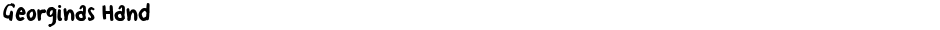 Georginas HandDemo