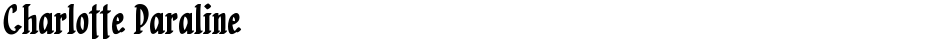 Charlotte ParalineDemo