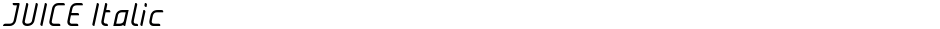 JUICE ItalicDemo