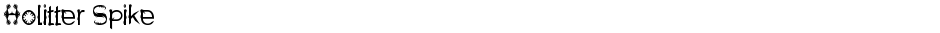 Holitter SpikeDemo