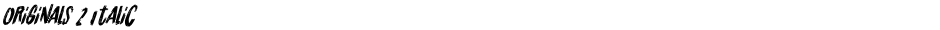 Originals 2 ItalicDemo