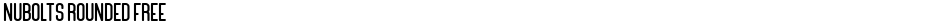 Nubolts Rounded FreeDemo