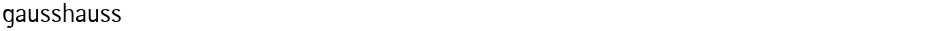 gausshaussDemo
