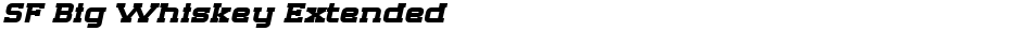 SF Big Whiskey ExtendedDemo