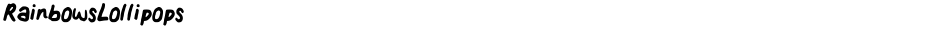 RainbowsLollipopsDemo