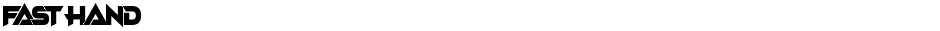 Fast HandDemo