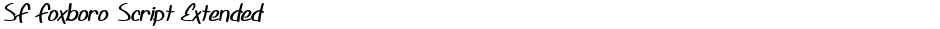 SF Foxboro Script ExtendedDemo