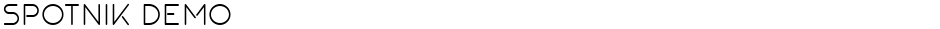 SPOTNIK demoDemo