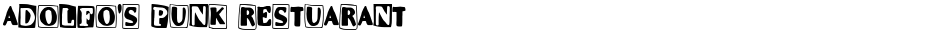Adolfo's Punk RestuarantDemo