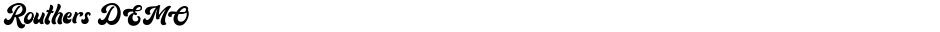 Routhers DEMODemo