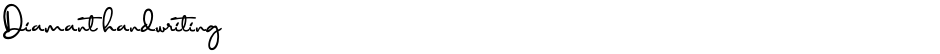 Diamant handwritingDemo