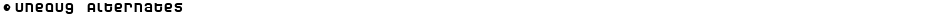 Dunebug AlternatesDemo