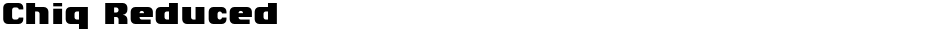 Chiq ReducedDemo