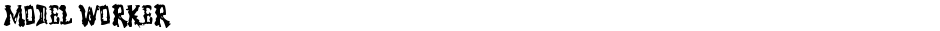Model WorkerDemo