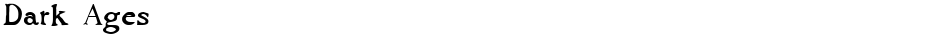 Dark AgesDemo