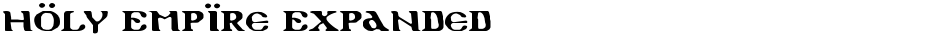 Holy Empire ExpandedDemo
