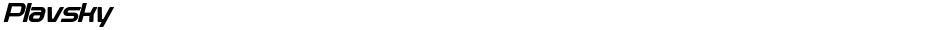 PlavskyDemo