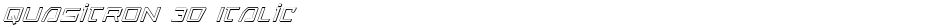 Quasitron 3D ItalicDemo