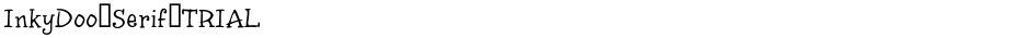 InkyDoo_Serif_TRIALDemo