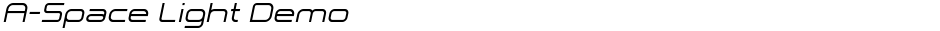 A-Space Light DemoDemo