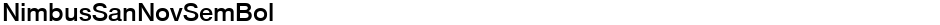 NimbusSanNovSemBolDemo