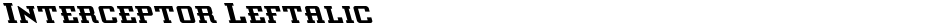 Interceptor LeftalicDemo