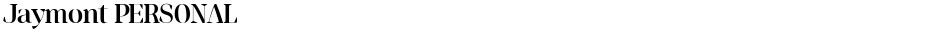 Jaymont PERSONALDemo