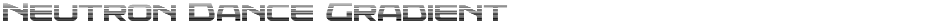 Neutron Dance GradientDemo
