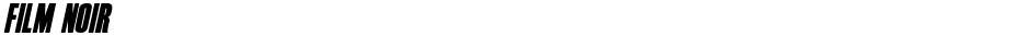 Film NoirDemo